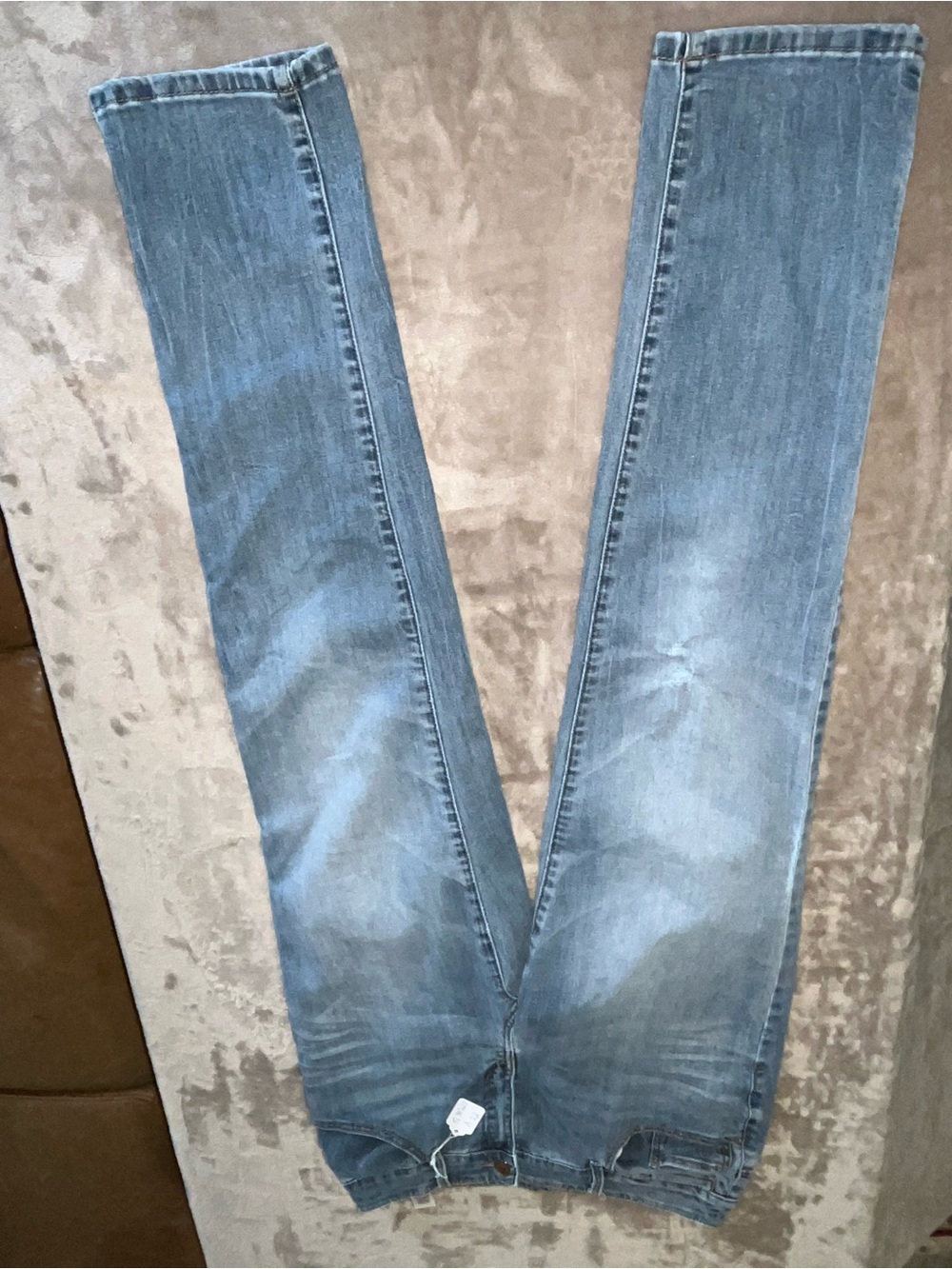 Chico's Washed Blue Straight Leg Jeans size 30x27 boyfriend style